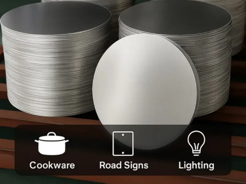 Deep Drawing Aluminum Circle 1050 1060 1100