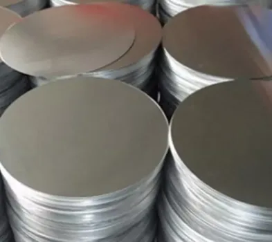 Round aluminum sheet discs for traffic signs